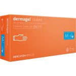 Diagnostične lateksne rokavice, 100 kosov, MERCATOR Dermagel®, s pudrom