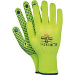 Delovne rokavice z odbojniki NIDO FLUO