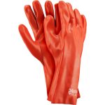 Delovne gumijaste rokavice iz PVC, 35 cm