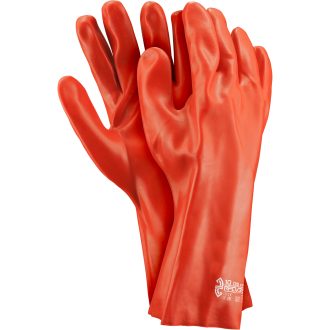 Delovne gumijaste rokavice iz PVC, 35 cm