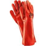 Delovne gumijaste rokavice iz PVC, 40 cm