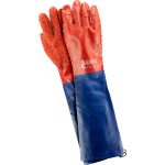 Delovne rokavice iz PVC FISH 60 cm