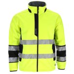 Odsevna delovna softshell jakna KRAST