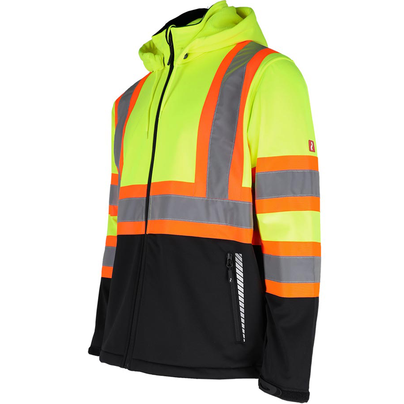 Reflektierende Softshell-Arbeitsjacke HIWAY Reflektierende Softshell-Arbeitsjacke HIWAY