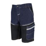 Delovne elastične kratke kavbojke JEANS TECH BLUE